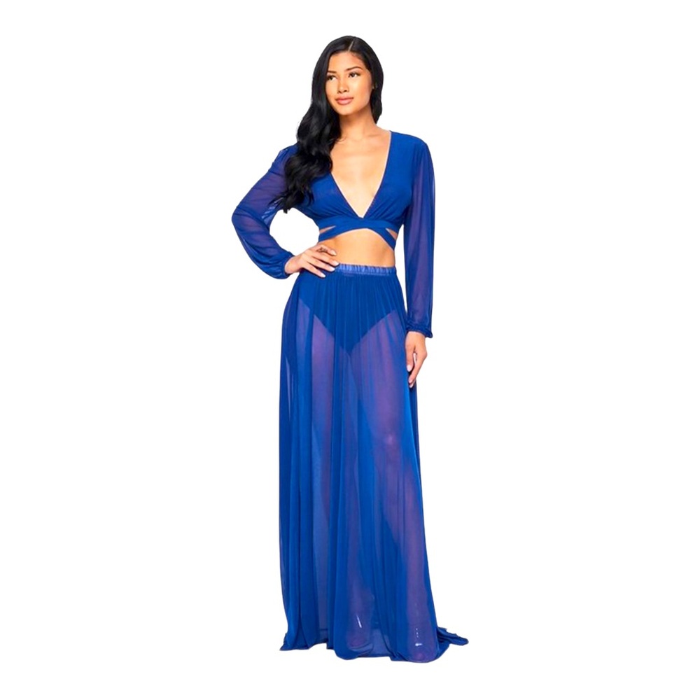 Stunning Royal Blue 2-piece set!